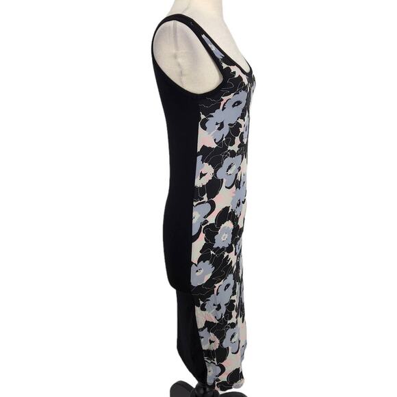 Sonia Rykiel Silk & Jersey Floral Tank Dress - Picture 5 of 5